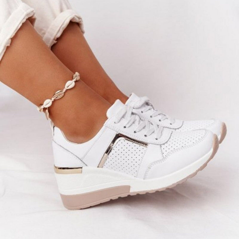 Nell - Women's Wedge Platform Sneakers