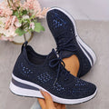 Nerissa - Women's Rhinestone Arch Support Sneakers