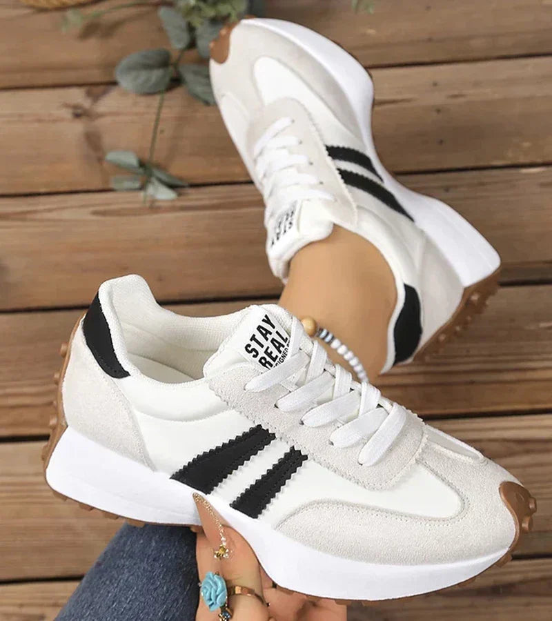 Nora - Women's Lace Up Walking Sneakers