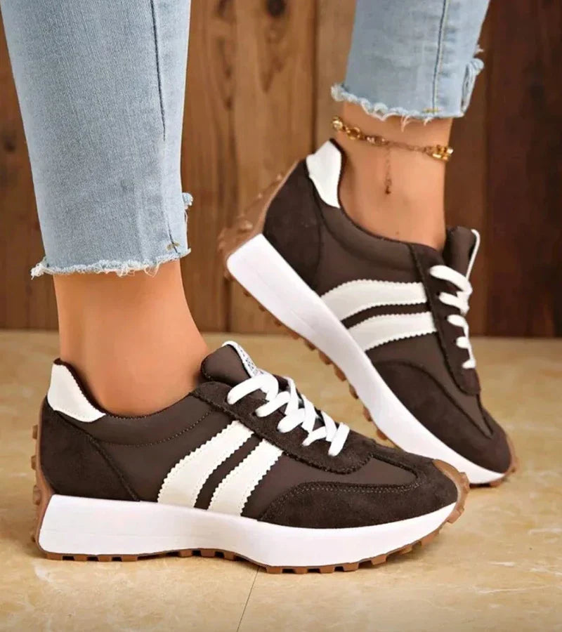 Nora - Women's Lace Up Walking Sneakers
