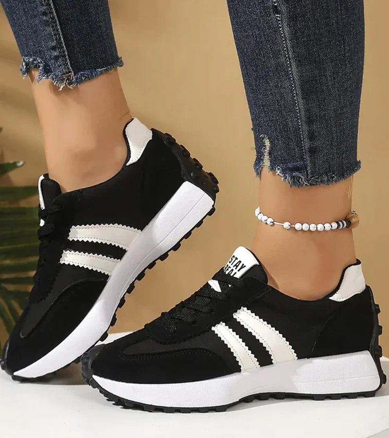 Nora - Women's Lace Up Walking Sneakers