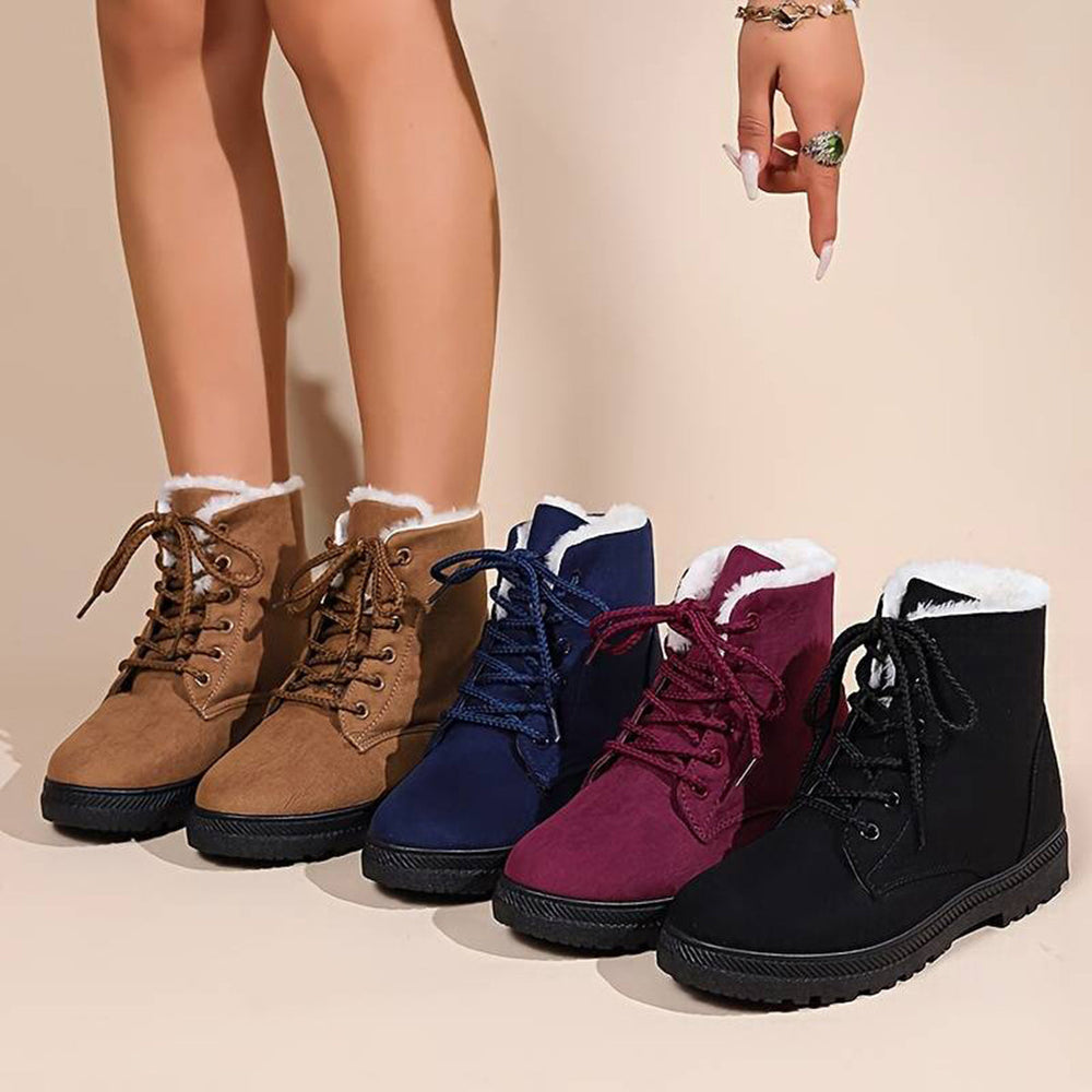 Ophelia - Women's Lace Up Winter Boots