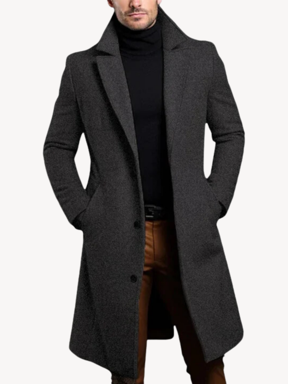Otis - Men's Long Trench Coat