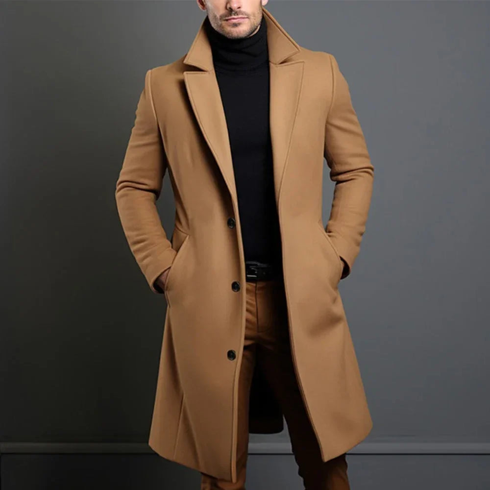 Otis - Men's Long Trench Coat