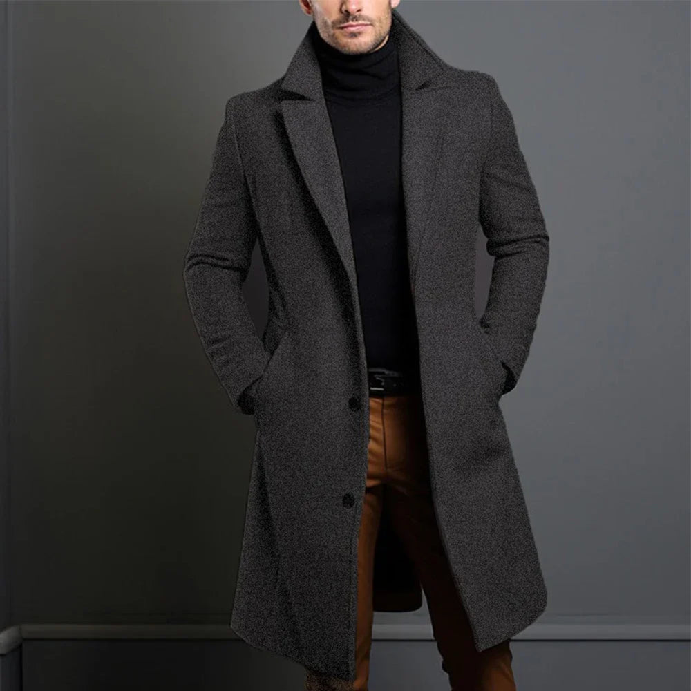 Otis - Men's Long Trench Coat