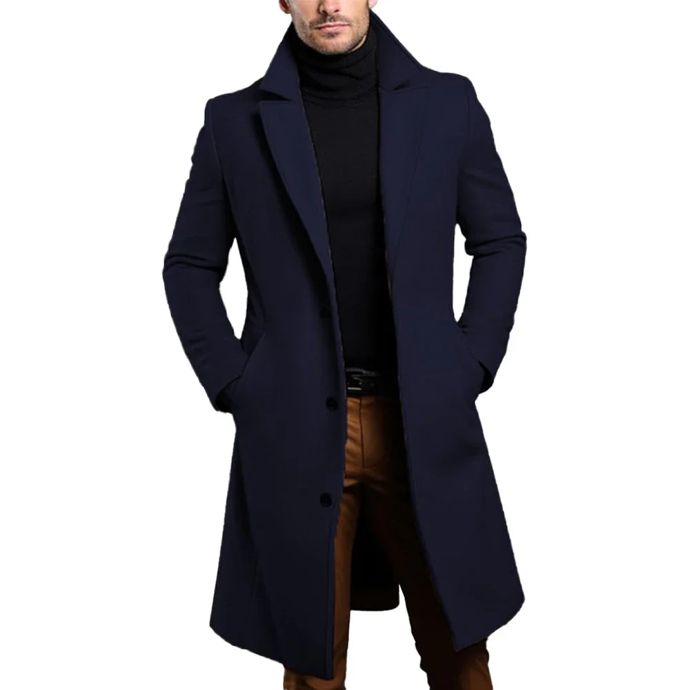 Otis - Men's Long Trench Coat