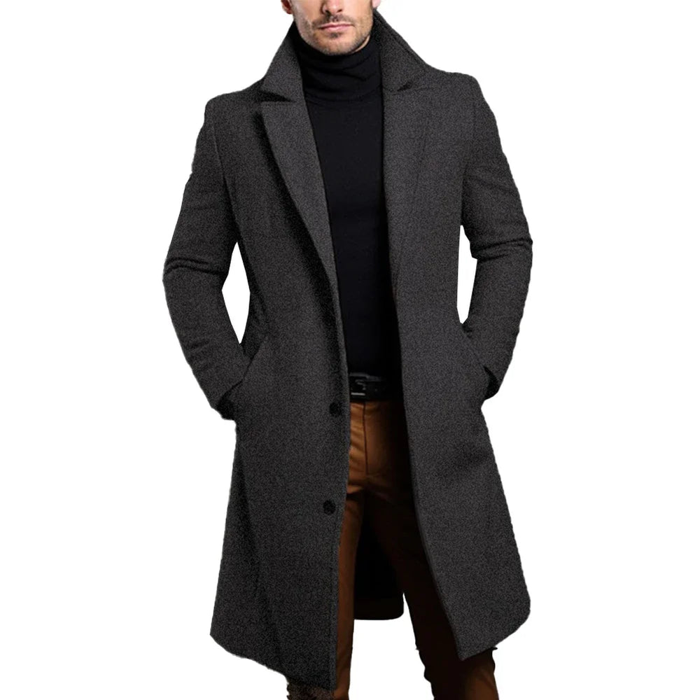 Otis - Men's Long Trench Coat
