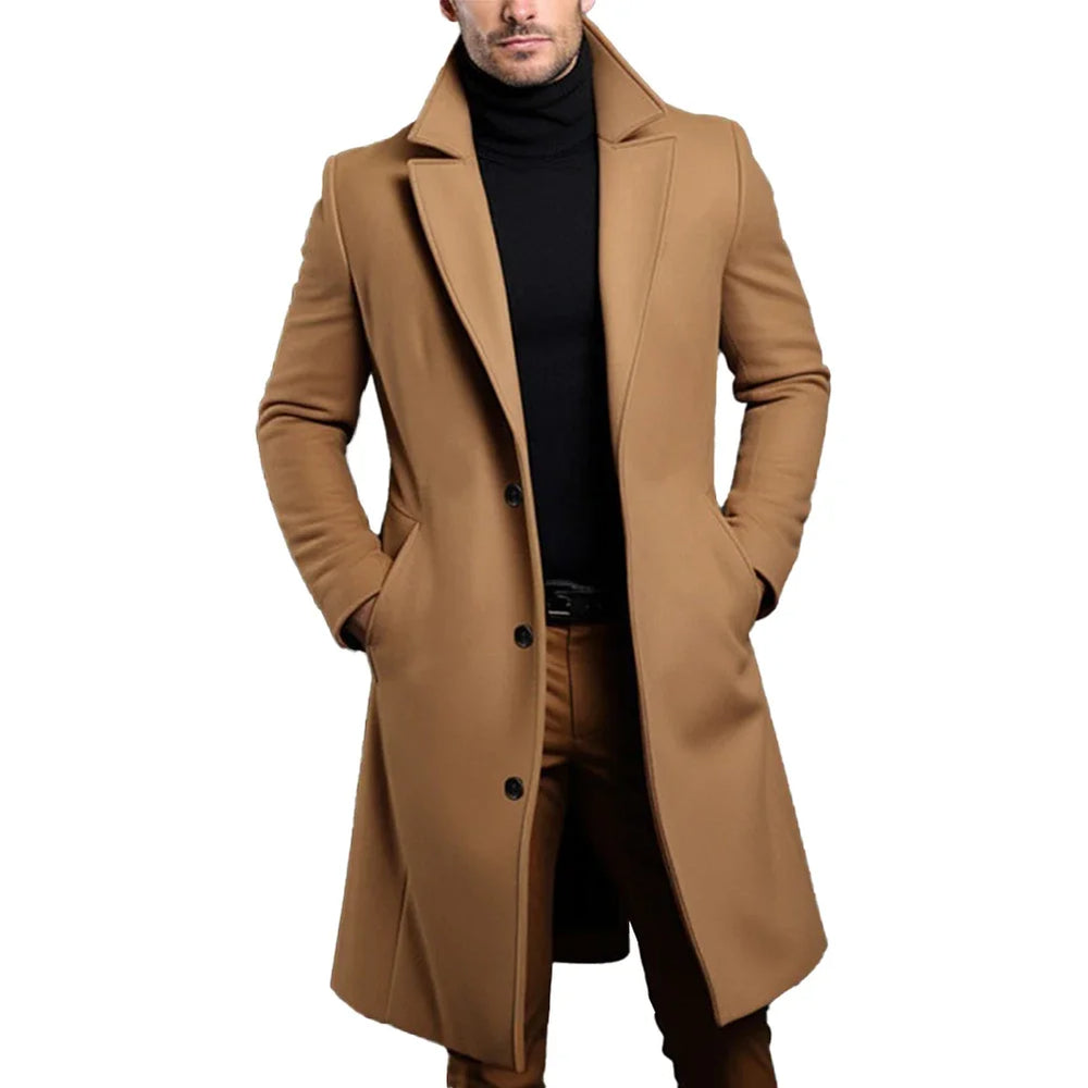 Otis - Men's Long Trench Coat