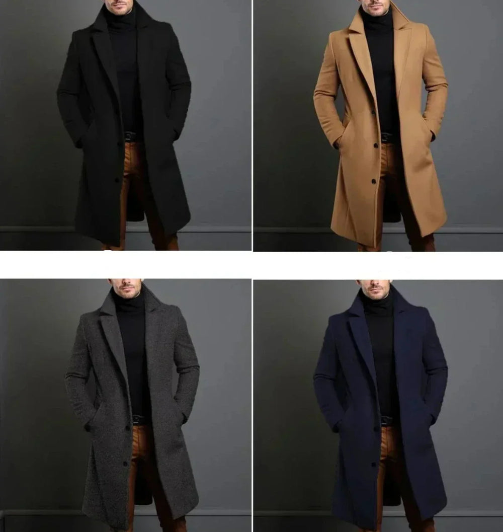 Otis - Men's Long Trench Coat