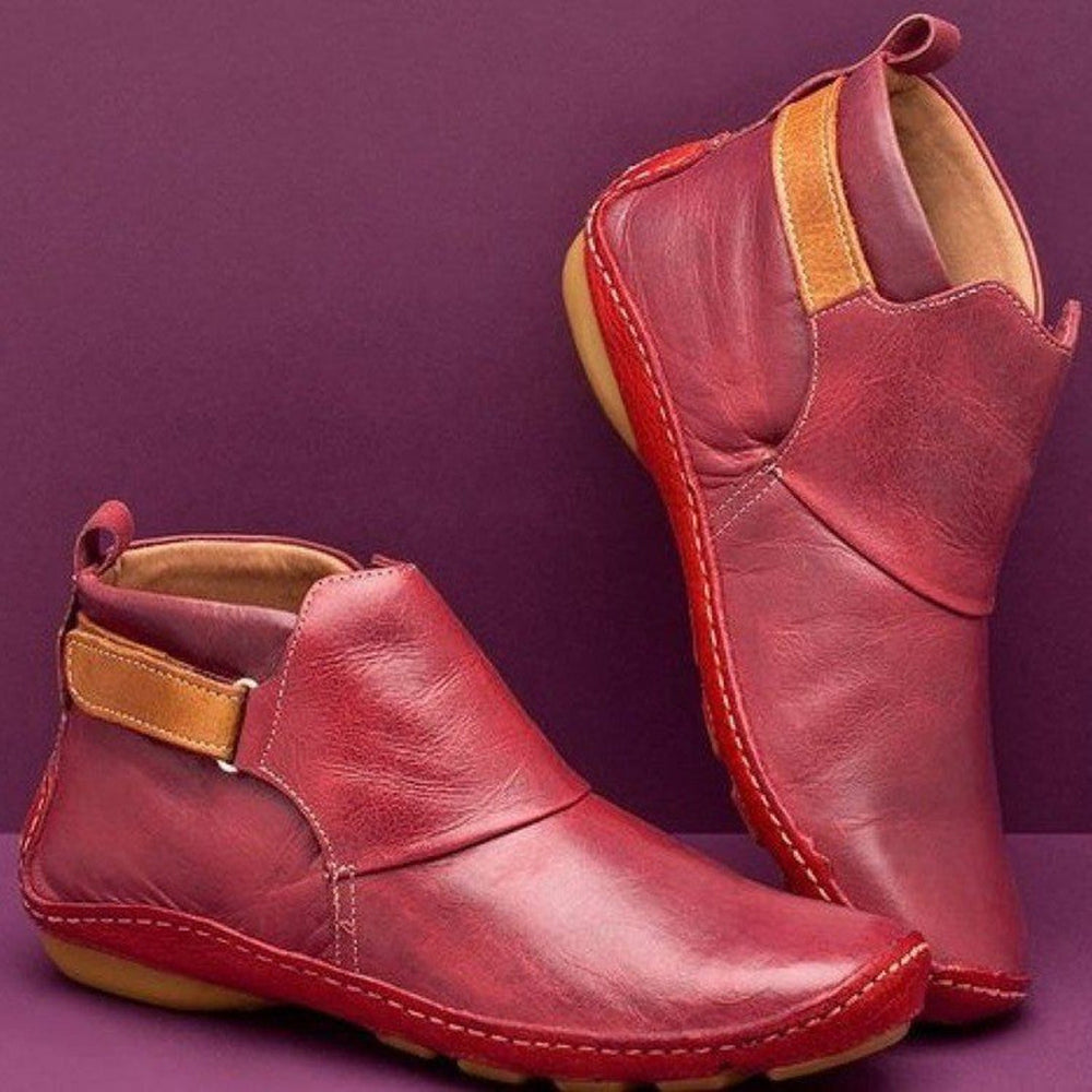 Perrine - Women's Leather Ankle Boots
