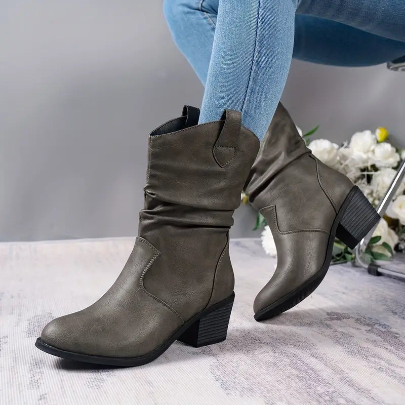Persephone - Women's Western Mid Calf Boots