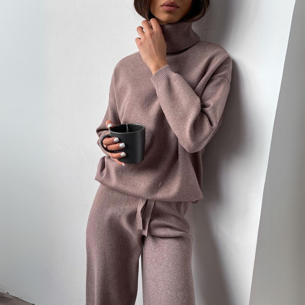 Ramona - Women's Knit Sweater Two Piece Set