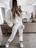 Rhiannon - Women's Oversized Hoodie Jogger Set