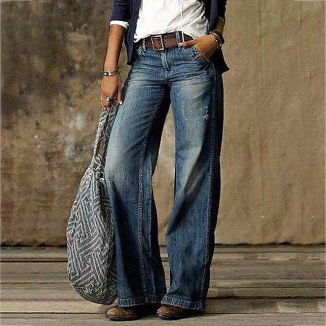 Roxane - Women's High Waisted Trousers