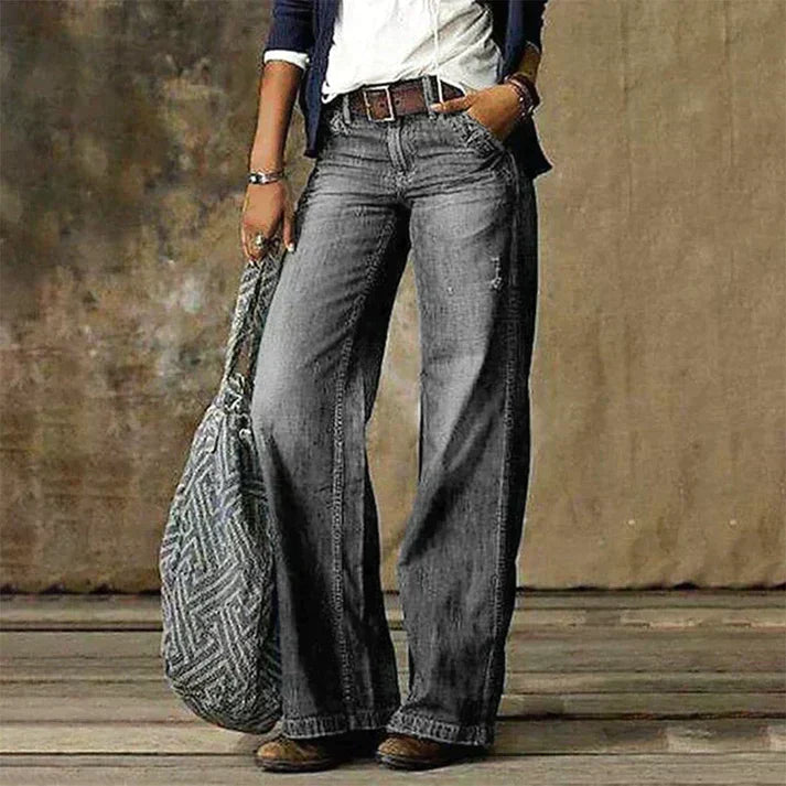 Roxane - Women's High Waisted Trousers