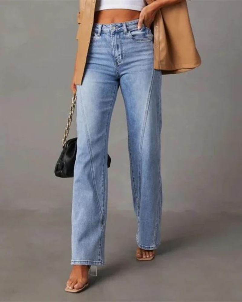Saoirse - Women's Wide Leg Jeans