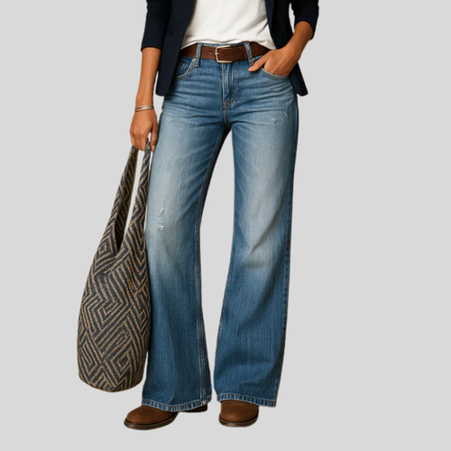 Saskia - Women's Straight Leg Trousers