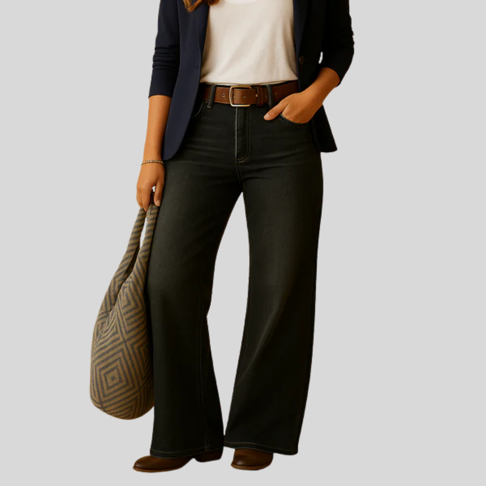 Saskia - Women's Straight Leg Trousers