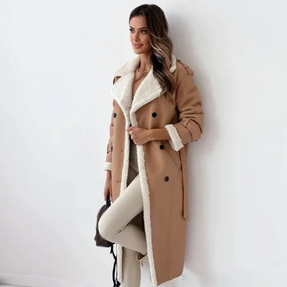 Eulalia - Women's Long Hooded Winter Coat