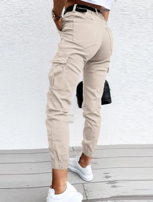 Serena - Women's Cotton Cargo Pants