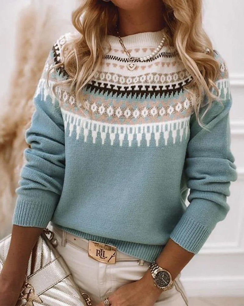 Sloane - Women's Knit Pullover Sweater