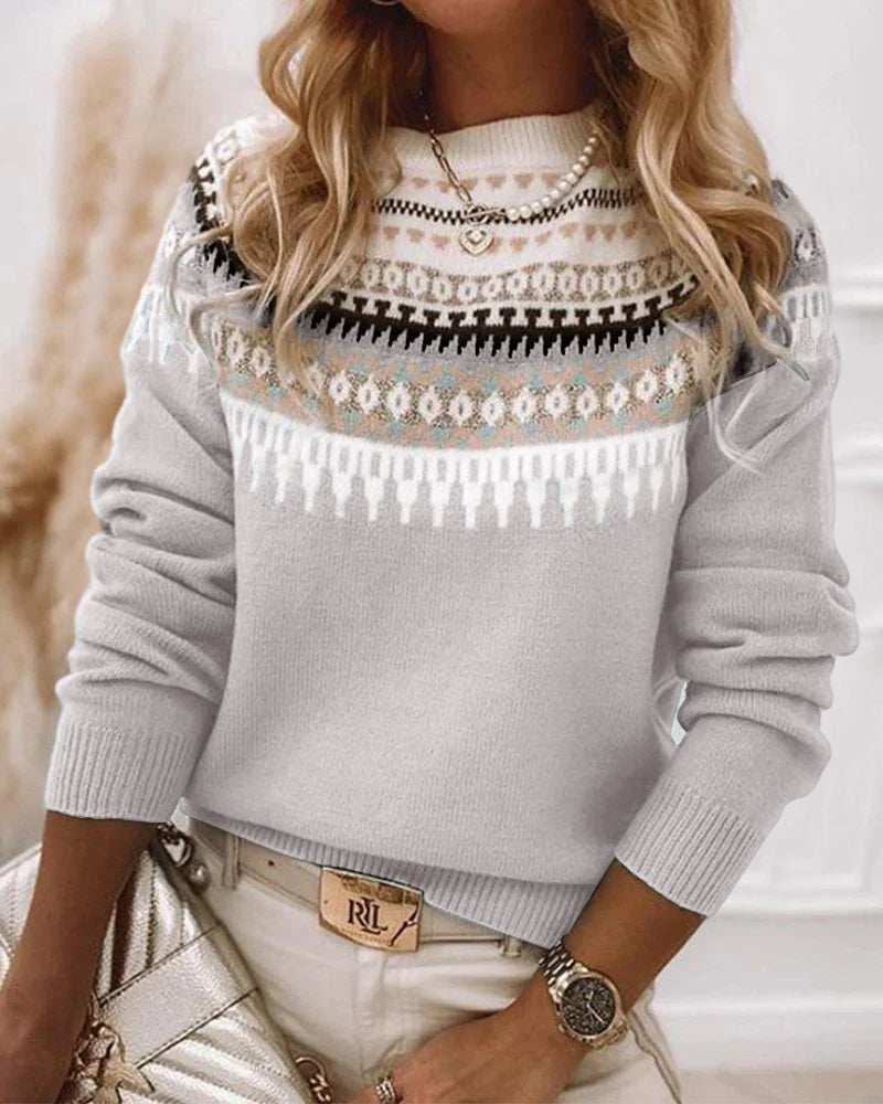 Sloane - Women's Knit Pullover Sweater