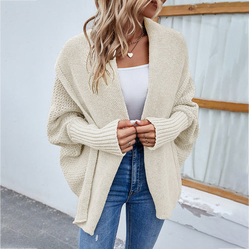Thomasin - Women's Oversized Open Front Cardigan