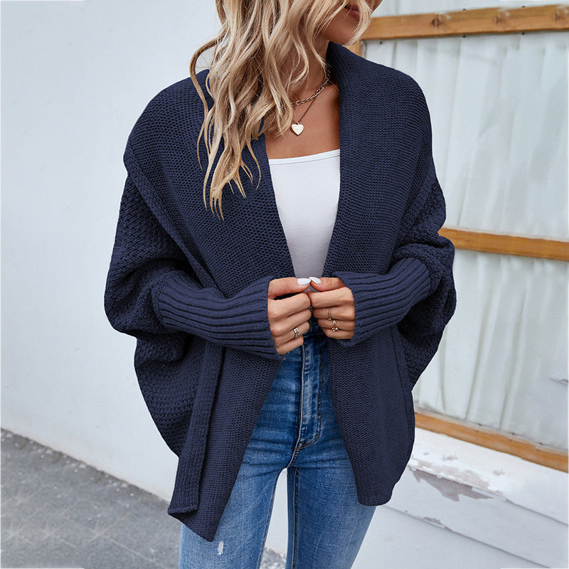 Thomasin - Women's Oversized Open Front Cardigan