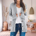 Ursula - Women's Cable Knit Cardigan